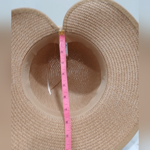 Victorian Tan Hat with Bow NWT - Picture 12 of 16